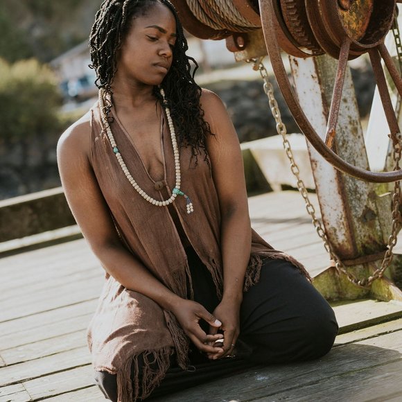 Elfarrow ✧ Bohemian Fringe Vest - Picture 4 of 8